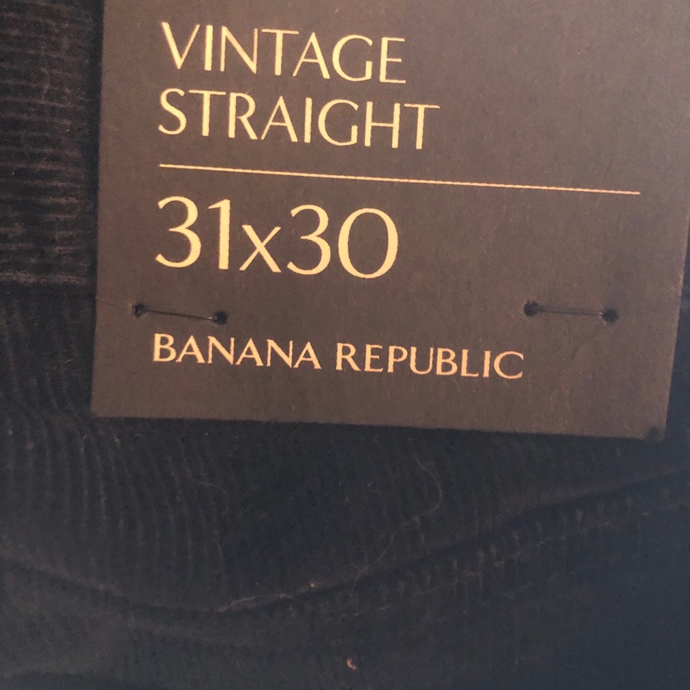 Men’s Banana  Republic corduroy pants